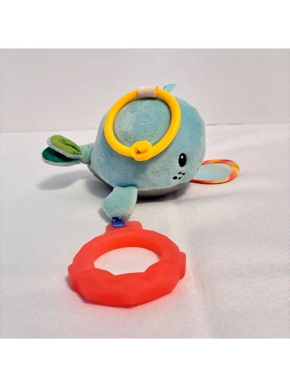 Soft Book Teethers/ Infantino Sea Chime/  Flower Rattle/ Vtech Rattle & Sing